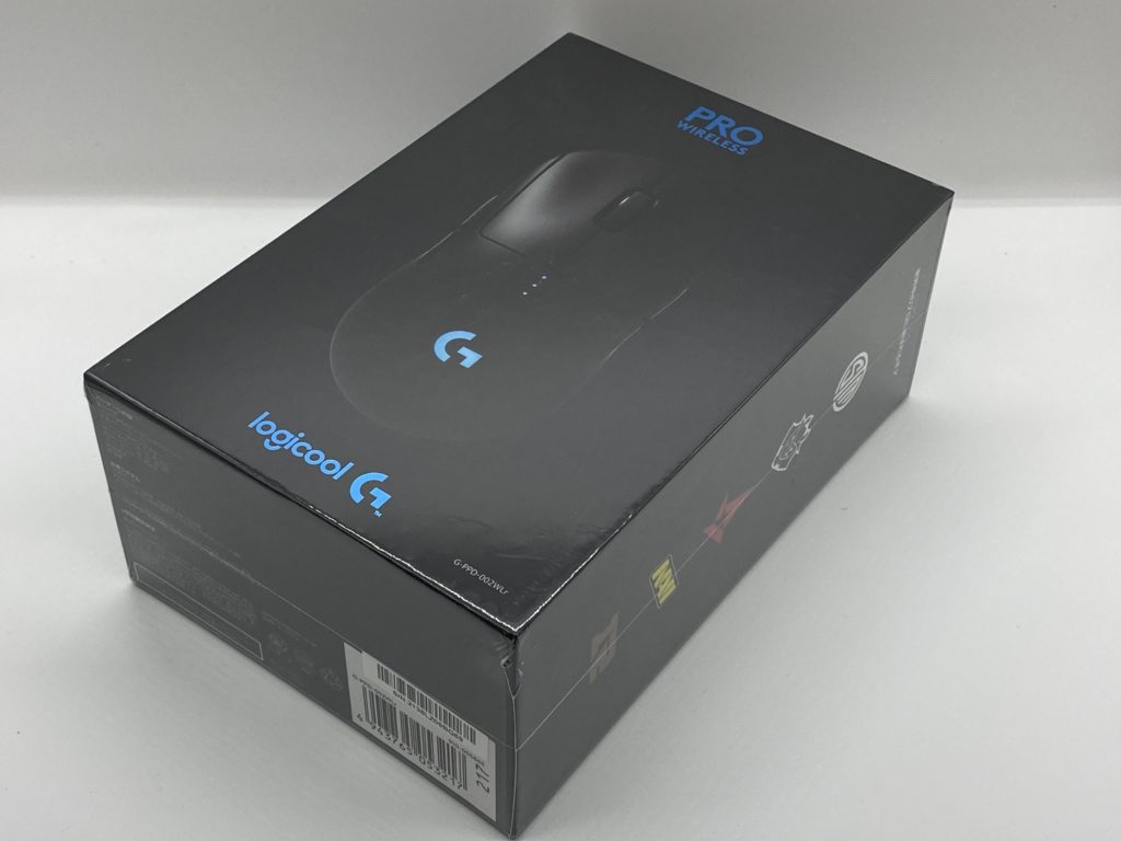 G PRO ゲーミングマウスのパッケージ